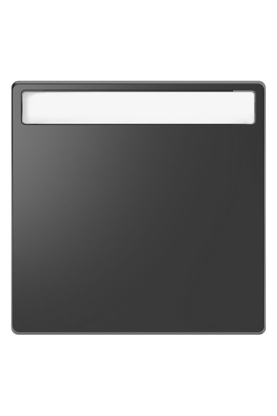 Merten D-Life billentyű antracit szövegmező-jel  címketartós IP20 műanyag matt kapocs Schneider - MTN3360-6034