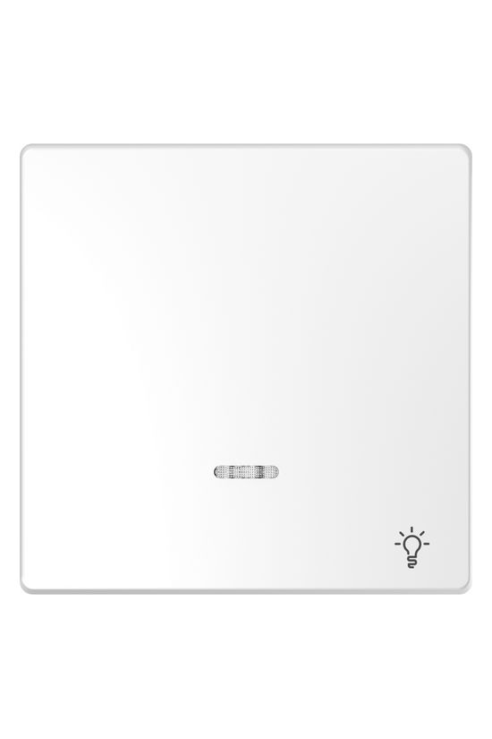 Merten D-Life billentyű lótuszfehér fehér csengő-jel IP20 műanyag fényes kapocs Schneider - MTN3325-6035