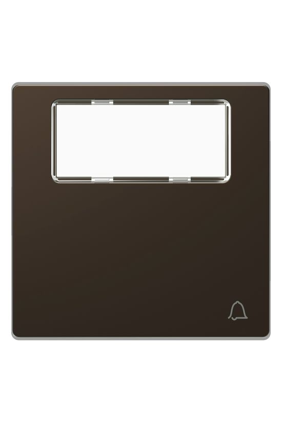 Merten D-Life billentyű mokka bronz csengő-jel címketartós IP20 fém kapocs Schneider - MTN3365-6052