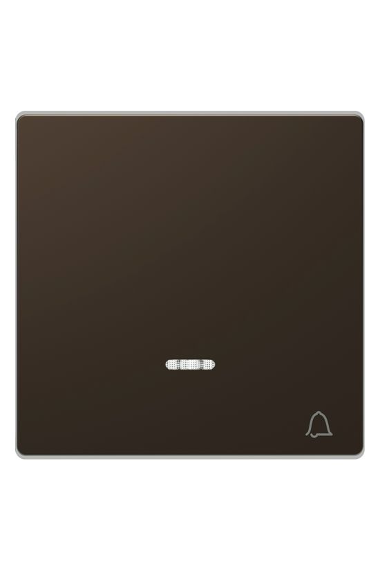 Merten D-Life billentyű mokka bronz csengő-jel IP20 fém kapocs Schneider - MTN3325-6052