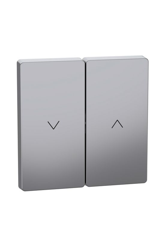 Merten D-Life billentyű nemesacél nyíl-jel IP20 műanyag fényes kapocs Schneider - MTN3855-6036