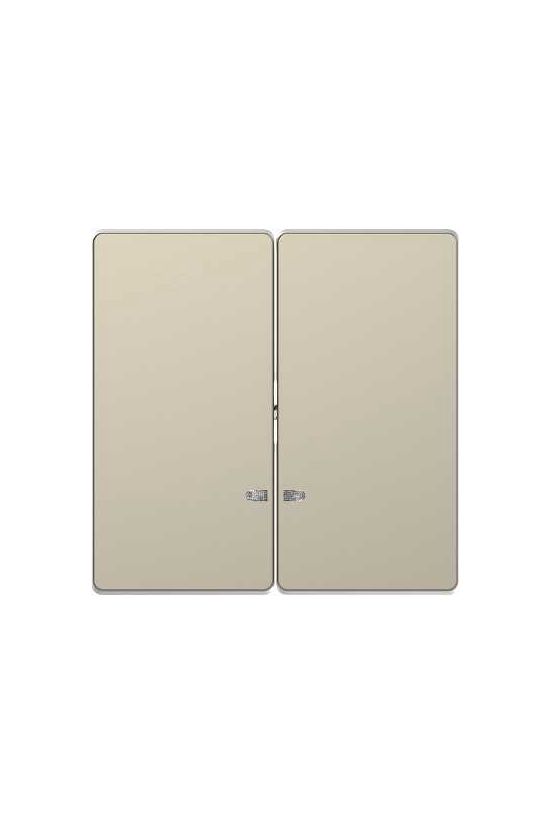 MERTEN Dupla billentyű, fényjelzős funkciókhoz, System-D, szahara - MTN3420-6033