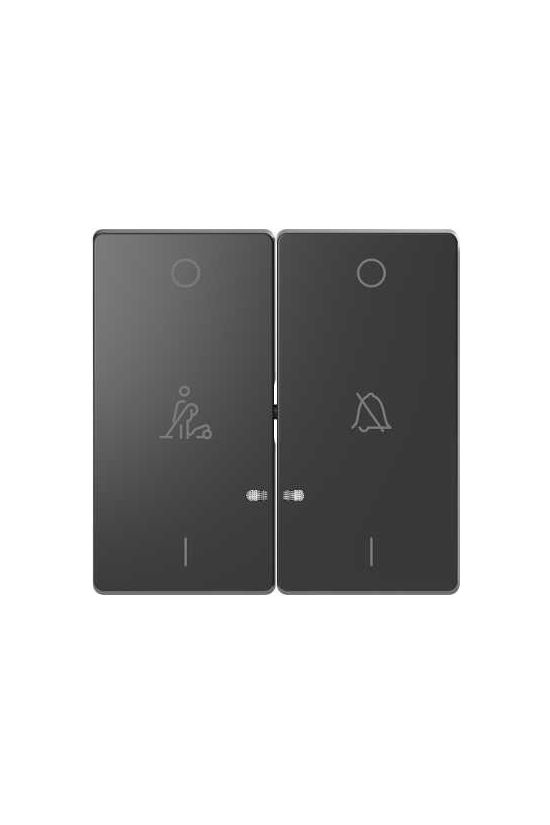 MERTEN Billentyű, ne zavarj/takarítás szimbólummal, System-D, antracit - MTN3429-6034