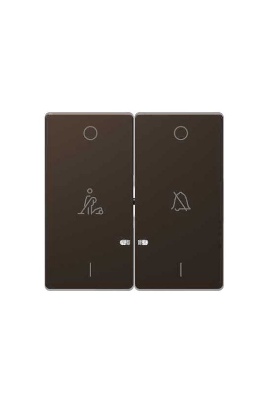 MERTEN Billentyű, ne zavarj/takarítás szimbólummal, System-D, mokka - MTN3429-6052