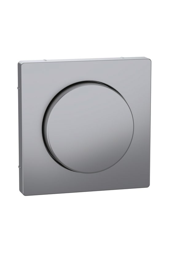 Merten D-Life fedlap nemesacél üres-jel IP20 műanyag Schneider - MTN5250-6036