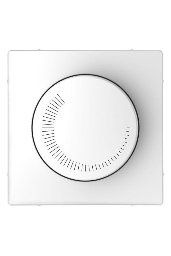 Merten D-Life fedlap ventilátorhoz lótuszfehér fehér fordulatszám-jel IP20 műanyag Schneider - MTN5251-6035