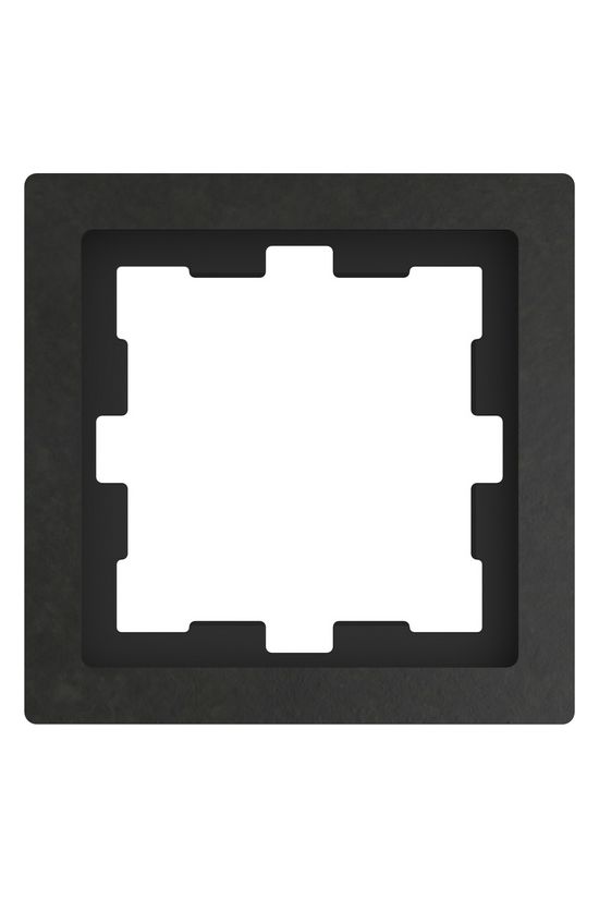 Merten D-Life keret pala 1-es vízszintes és függőleges kő kezeletlen fényes Schneider - MTN4010-6547