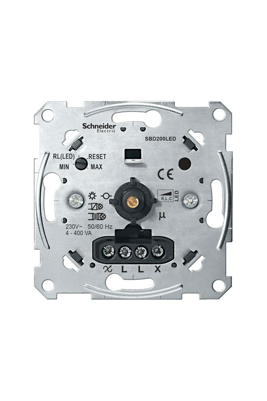 MERTEN Forgatógombos LED fényerőszabályzó, 4-200 VA - MTN5134-0000