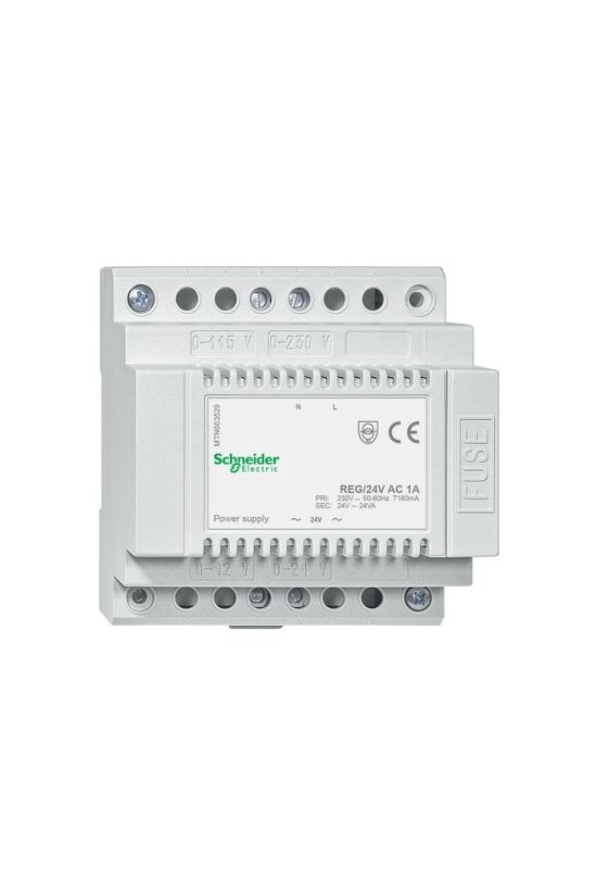 Merten-KNX KNX tápegység 207-253VAC-be 24VDC-ki 1A-ki sorolható IP20 KNX Schneider - MTN663529