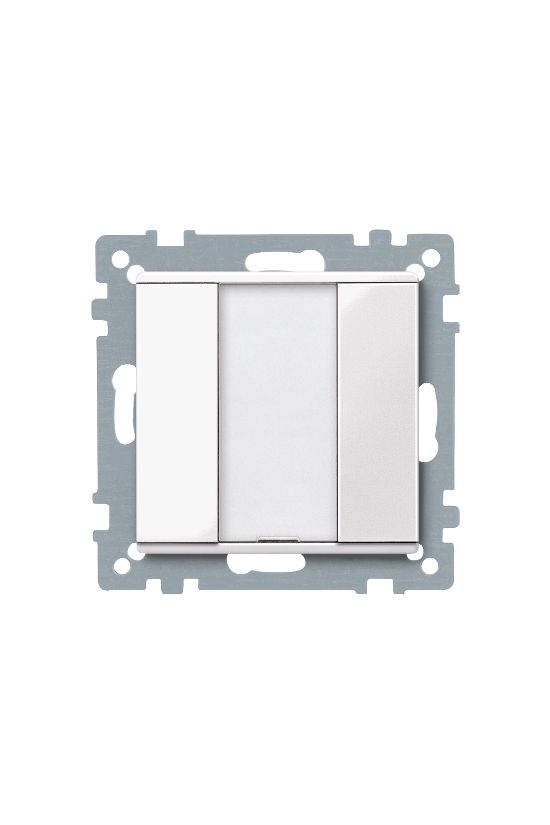 Merten KNX nyomógomb 1pár=2gomb süllyesztett műanyag fehér IP20 Schneider - MTN617119