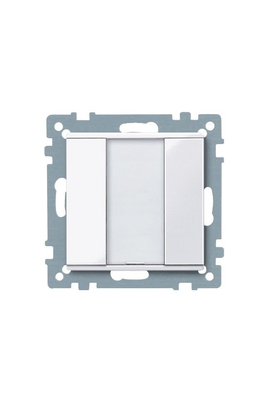 Merten KNX nyomógomb 1pár=2gomb süllyesztett műanyag fehér IP20 Schneider - MTN617125