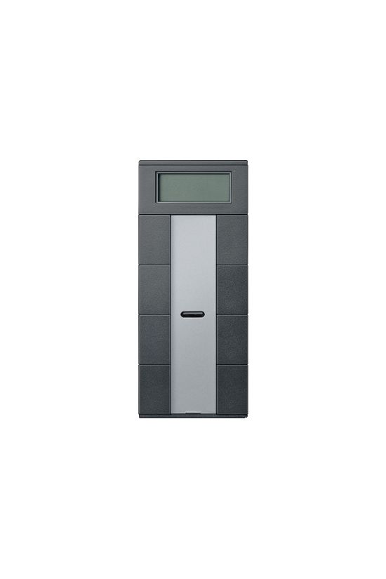 Merten KNX nyomógomb szobatermosztáttal 10-műk.pont kijelzővel LED-jelző süllyesztett Schneider - MTN6214-0414