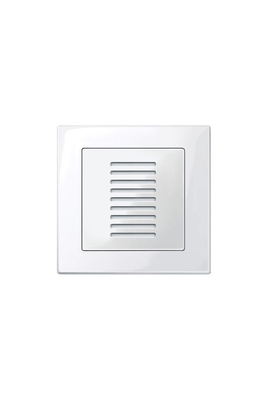 Merten KNX szobatermosztát kezelőgomb nélkül terepi süllyesztett fehér IP20 Schneider - MTN6221-0319