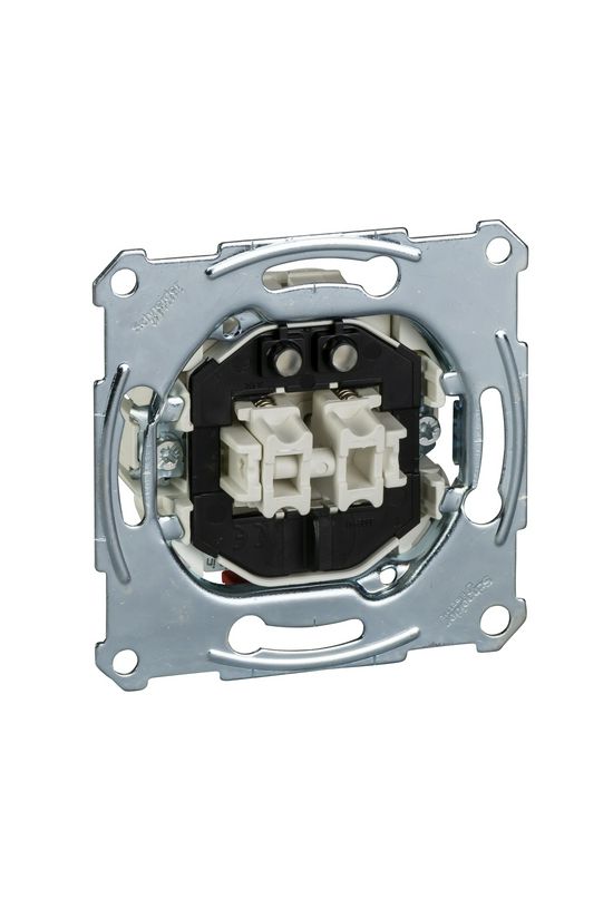 Merten N101/2 nyomó betét 2- billentyűs 2z 1P IP20 jelzőfény falonkívüli Schneider - MTN3165-0000