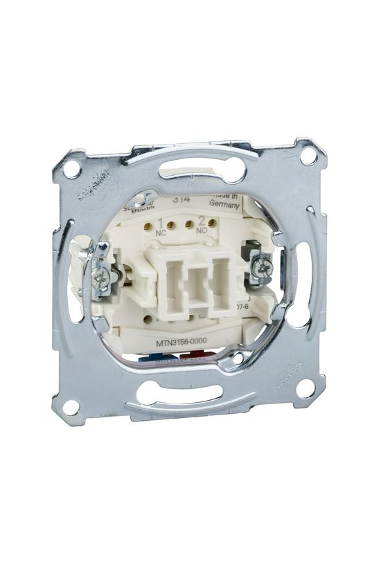 Merten N106 nyomó betét 1- billentyűs 1v 1P IP20 falonkívüli Schneider - MTN3156-0000