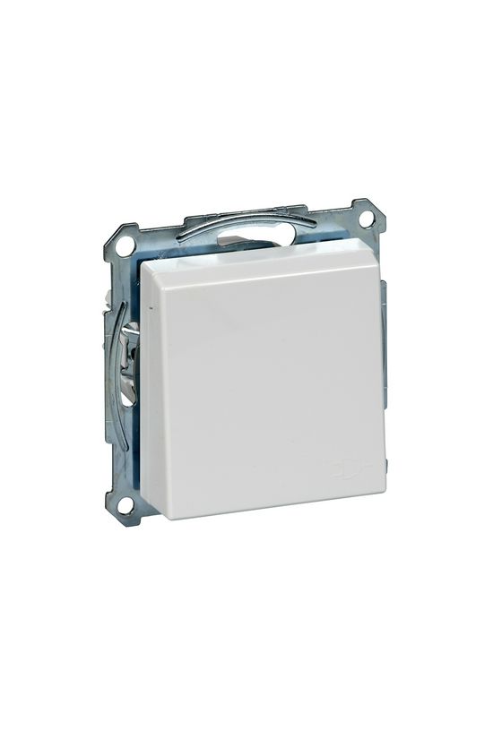 Merten-SM 162 dugalj antibakteriális földelt csapófedéllel fehér IP20 süllyesztett Schneider - MTN2311-0325