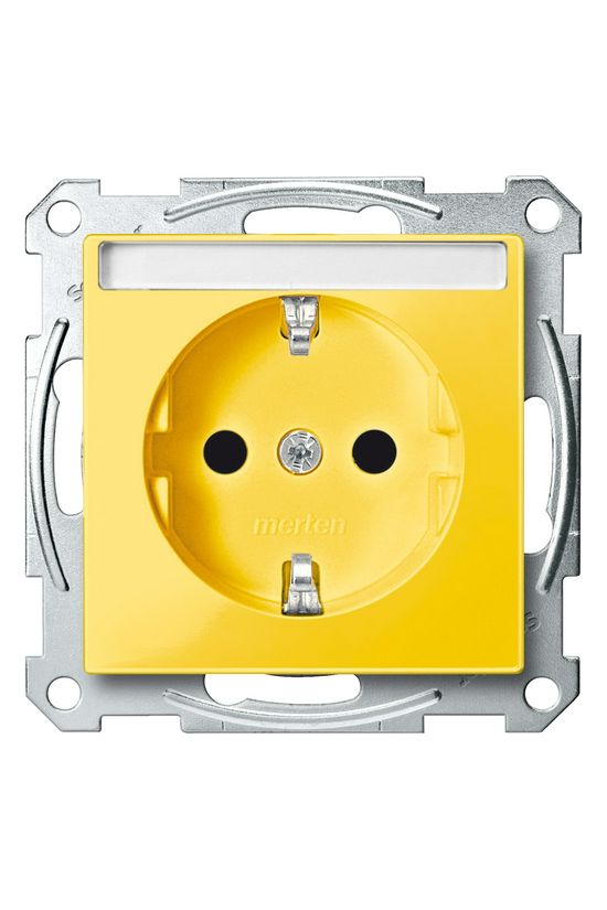 Merten-SM 162 dugalj földelt központi fedlap gyerekzárral antracit IP20 süllyesztett Schneider - MTN2302-0307