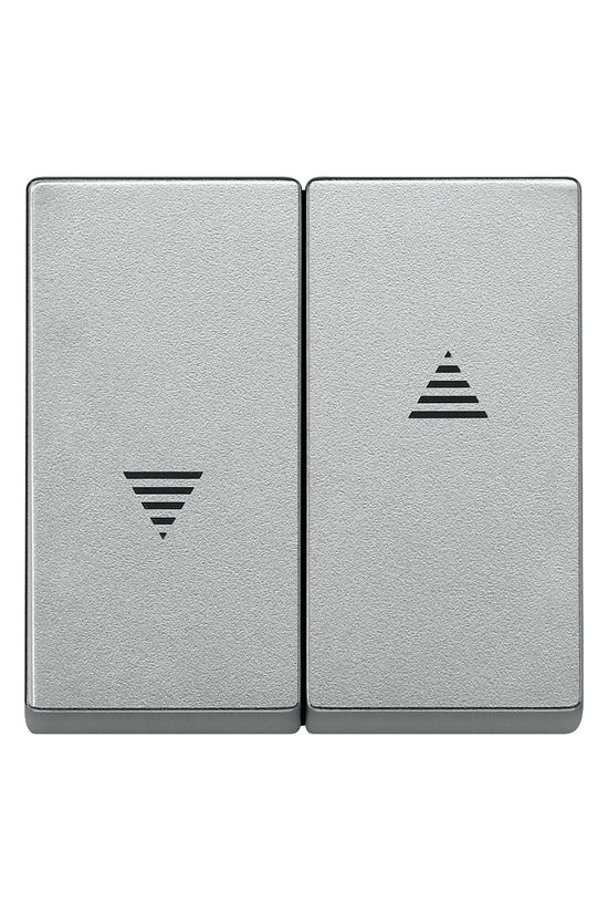 Merten-SM billentyű alumínium nyíl-jel IP20 műanyag matt kapocs Schneider - MTN435560