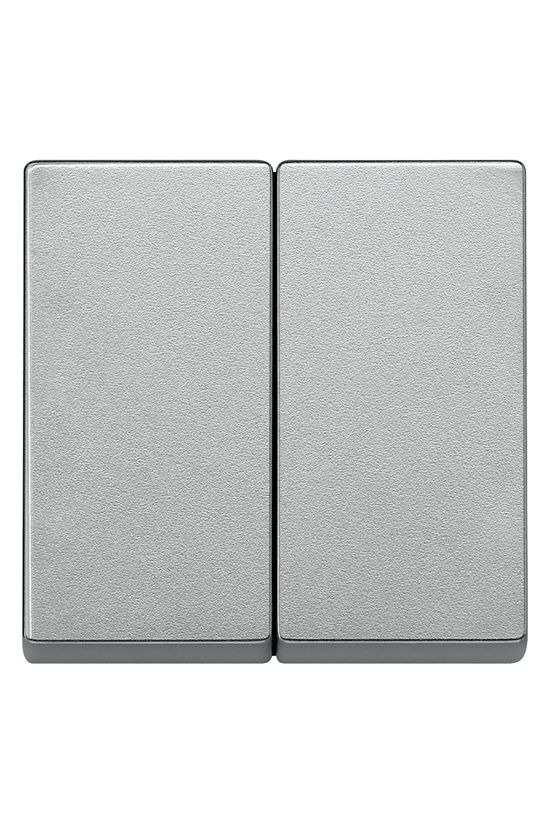 Merten-SM billentyű alumínium üres-jel IP20 műanyag matt kapocs Schneider - MTN433560