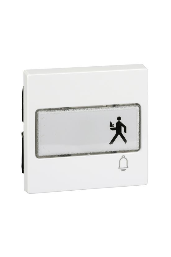 Merten-SM billentyű antibakteriális aktívfehér fehér csengő-jel IP20 műanyag fényes Schneider - MTN3365-0325