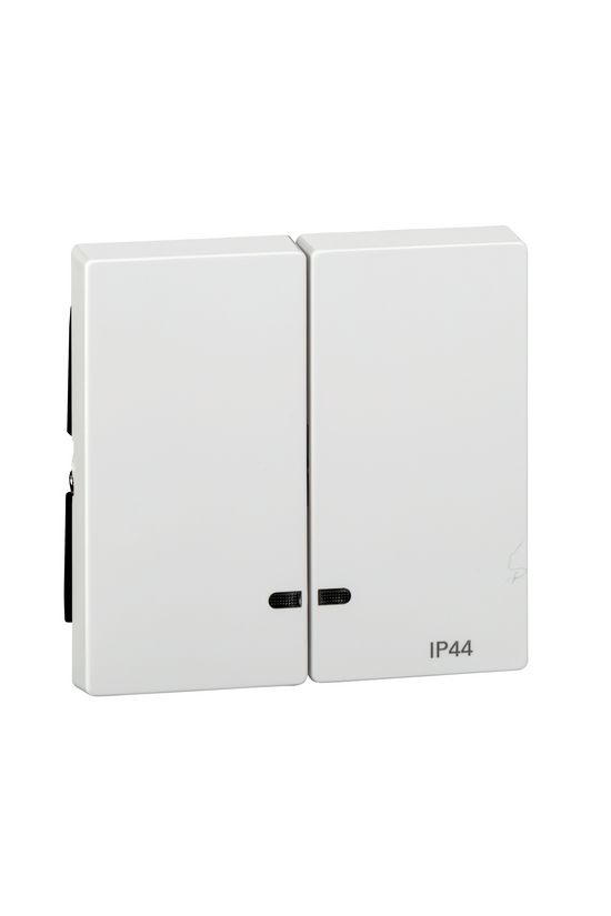 Merten-SM billentyű antibakteriális aktívfehér fehér védettség (IP)-jel IP44 műanyag Schneider - MTN3424-0325
