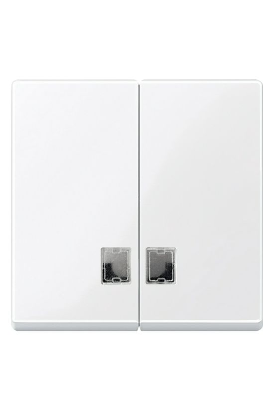 Merten-SM billentyű átlátszó antibakteriális aktívfehér fehér üres-jel IP20 műanyag Schneider - MTN438525