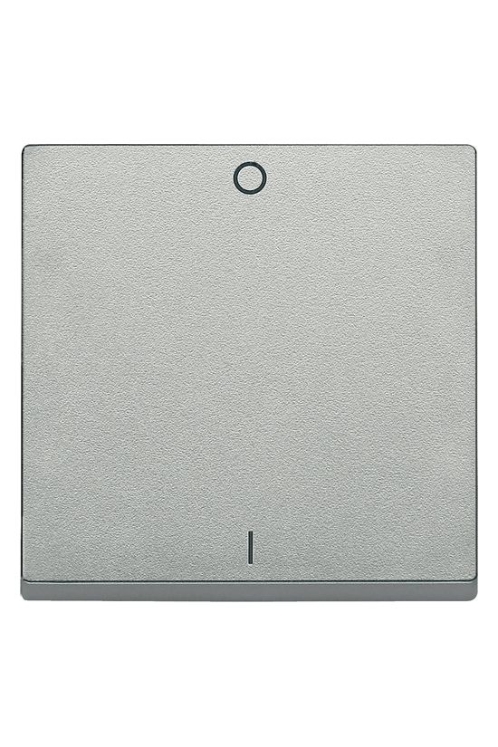 Merten-SM billentyű I/O alumínium 0 és 1 szám-jel IP20 műanyag matt kapocs Schneider - MTN433260