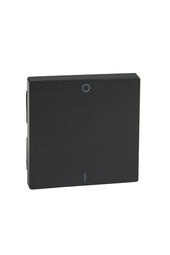 Merten-SM billentyű I/O antracit 0 és 1 szám-jel IP20 műanyag matt kapocs Schneider - MTN433214