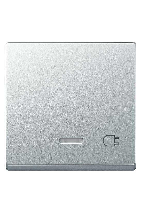 Merten-SM billentyű kapcsolható dugaljhoz dugalj-jellel alumínium egyéb-jel IP20 Schneider - MTN431760