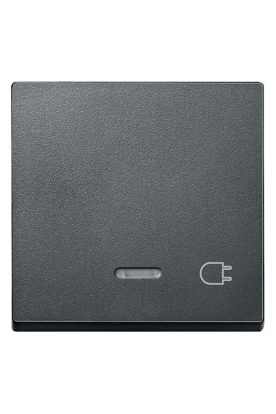 Merten-SM billentyű kapcsolható dugaljhoz dugalj-jellel antracit egyéb-jel IP20 műanyag Schneider - MTN431714