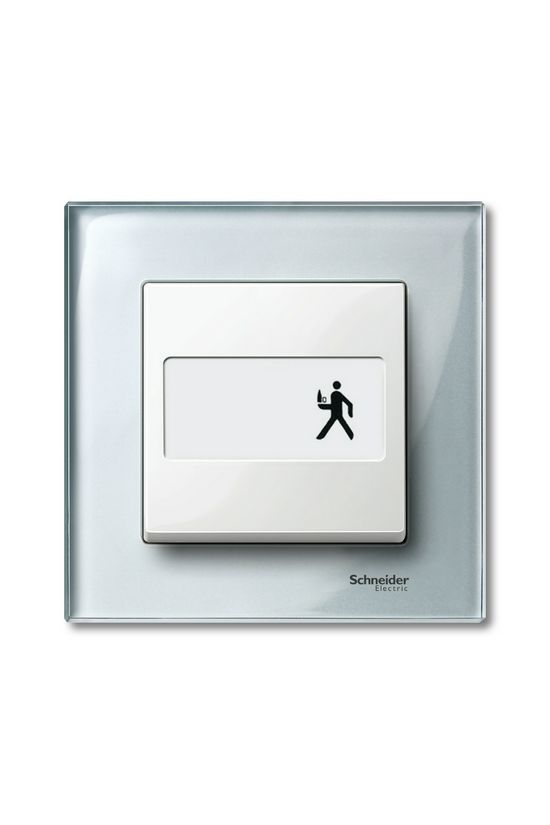 Merten-SM billentyű polárfehér fehér szövegmező-jel címketartós IP20 műanyag fényes Schneider - MTN432319