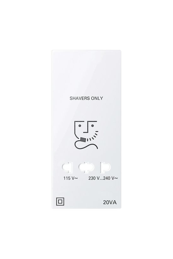 Merten-SM borotva dugalj fedlap süllyesztett fedéllemez fehér műanyag Schneider - MTN213625