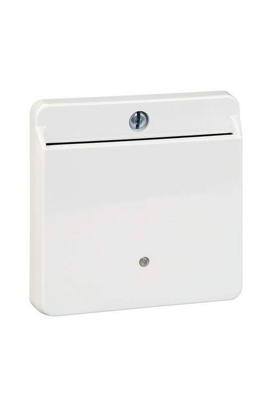 Merten-SM fedlap antibakteriális aktívfehér fehér üres-jel IP20 műanyag fényes csavaros Schneider - MTN315625