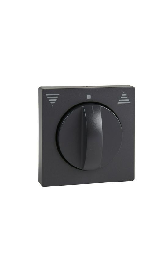 Merten-SM fedlap antracit nyíl-jel IP20 műanyag matt kapocs Schneider - MTN569814