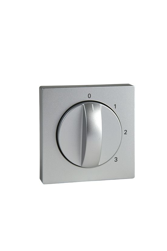 Merten-SM fedlap forgatógombos kapcsolóhoz alumínium 3-fokozat-jel IP20 műanyag matt Schneider - MTN437360