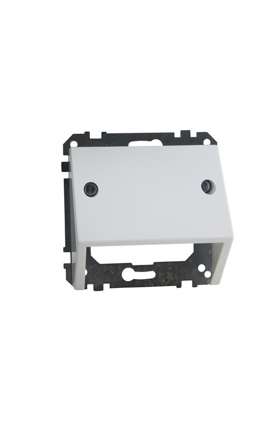 Merten-SM fedlap kommunikációs csatlakozóhoz műanyag fehér címketartó nélkül Schneider - MTN464925