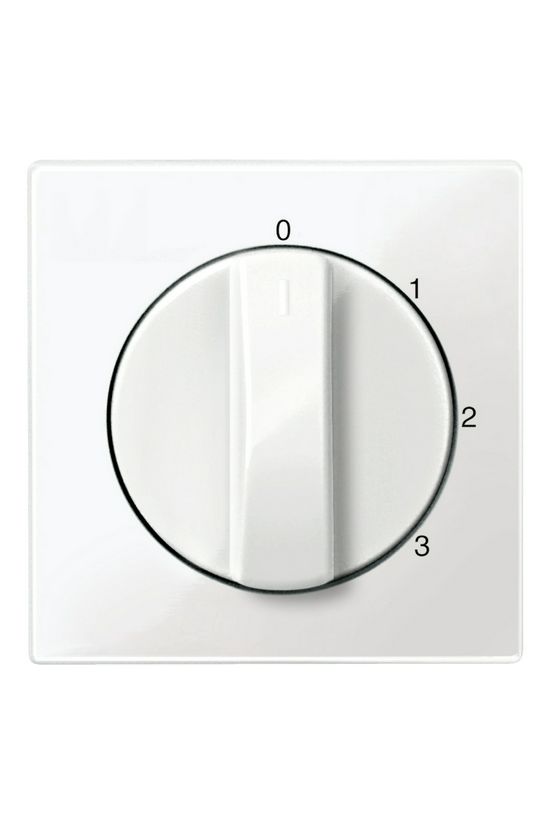 Merten-SM fedlap polárfehér fehér 3-fokozat-jel IP20 műanyag fényes kapocs Schneider - MTN567219