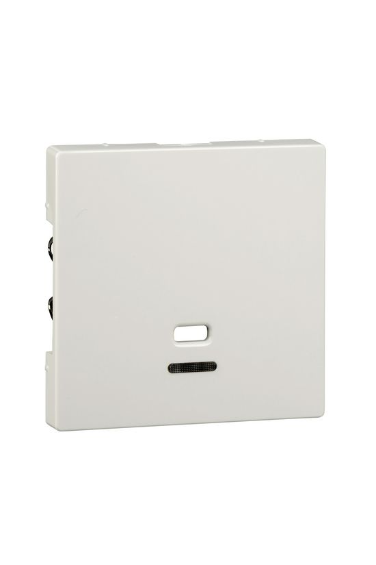 Merten-SM fedlap polárfehér fehér üres-jel IP20 műanyag fényes kapocs Schneider - MTN3380-0319