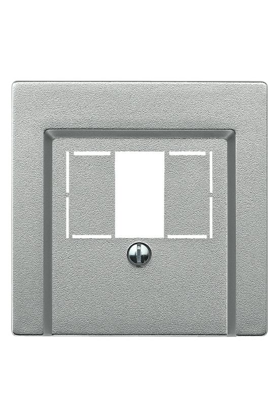 Merten-SM fedlap többfunkciós műanyag alumínium címketartó nélkül Schneider - MTN297960