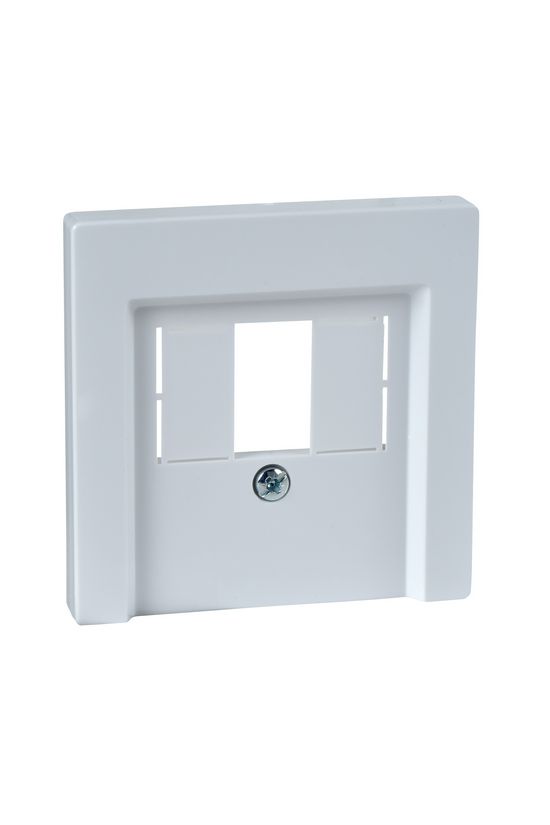 Merten-SM fedlap többfunkciós műanyag fehér címketartó nélkül Schneider - MTN296025