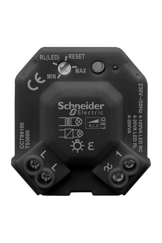 Merten-SM fényerőszabályzó modul LED-hez is betét komplett házban 4-200VA Acti9 IC Schneider - CCT99100