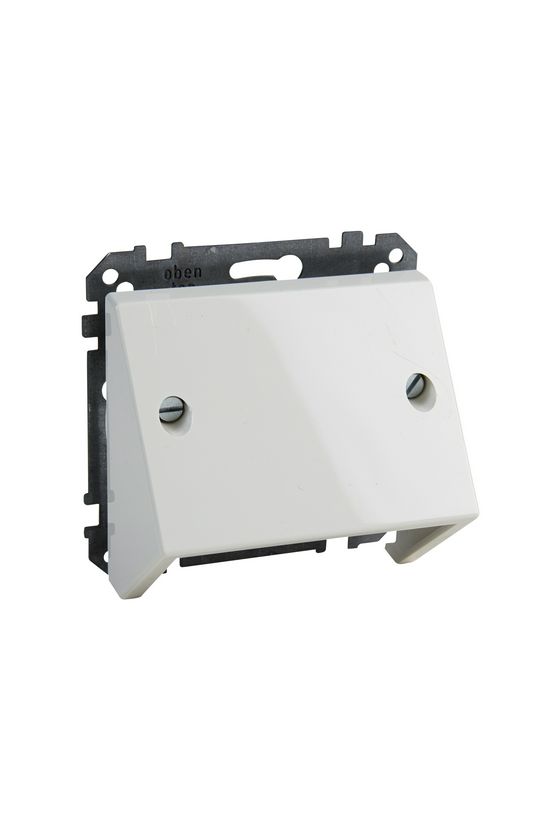 Merten-SM kábelkivezető közp. fedéllel műanyag fehér címketartó nélkül Schneider - MTN464919