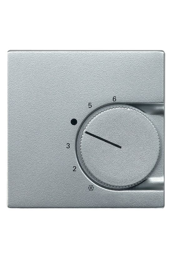 Merten-SM szobatermosztát fedlap alumínium egyéb-jel IP20 műanyag matt csavaros Schneider - MTN536260