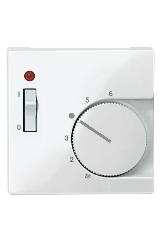 Merten-SM szobatermosztát fedlap fehér egyéb-jel IP20 műanyag fényes csavaros Schneider - MTN534819