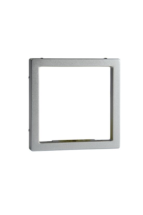 Merten-SM tartalékvilágítás búra központi fedlap süllyesztett műanyag matt alumínium Schneider - MTN353060