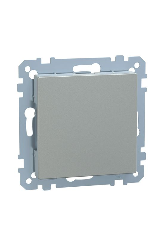 Merten-SM vakfedél alumínium üres-jel IP20 műanyag matt Schneider - MTN391860