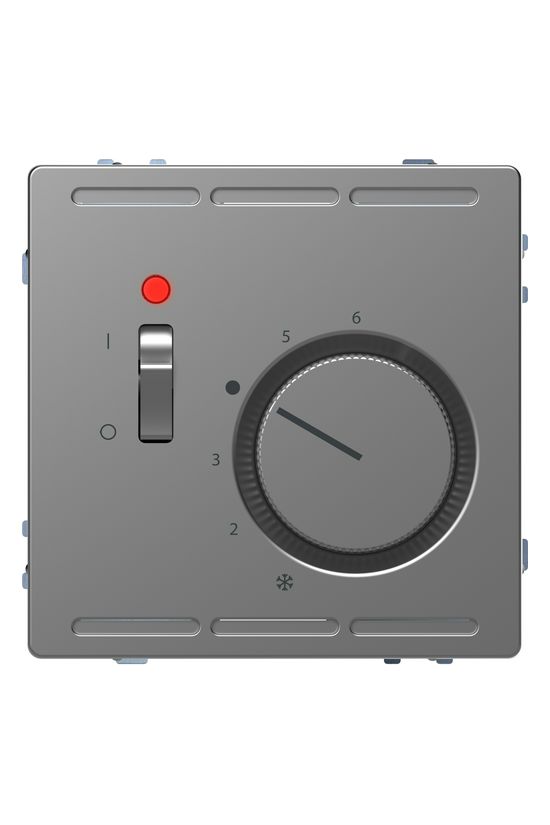 Merten szobatermosztát analóg kapcsolós 5°C 30°C 230VAC süllyesztett fűtés nyit/zár Schneider - MTN5760-6036