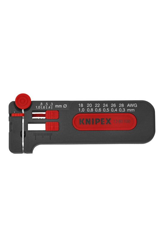 Vezetékcsupaszító mini 0.30-1mm KNIPEX - 1280100SB