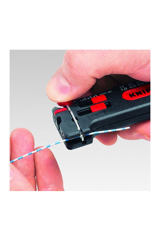 Vezetékcsupaszító mini 0.30-1mm KNIPEX - 1280100SB