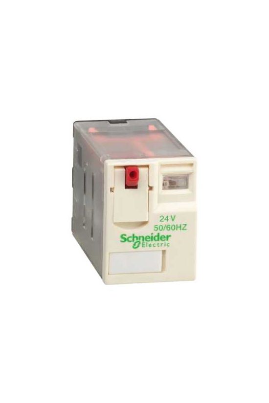 Miniatűr relé 6A 4v 24V50Hz monostabil IP20 Zelio RXM Schneider - RXM4AB1B7